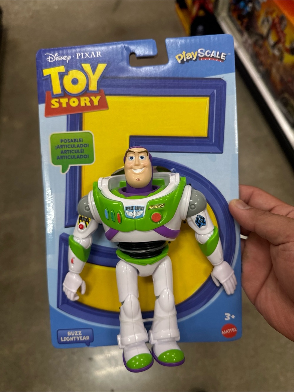 Toy Story 5 Buzz Lightyear by Mattel 2026 New Sealed 7 Inch Poseable Toy Disney